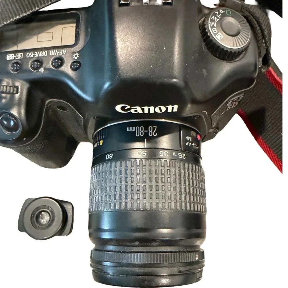 Canon EOS 5D Digital SLR Camera EF 28-80mm Lens Bundle Bag Filters Manual